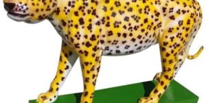 FRP Leopard Statue
