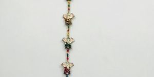 5 Pcs Ganesh Ceramic Hanging Toran