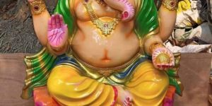 Fiber Ganesh Statue