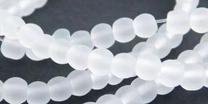 Frosted Glass Bead