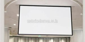 Inceilling Tab Tension Motorized Screen