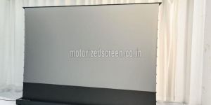 100 Inch Ultra Short Throw Floor Rising up Tension Screen