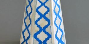 Vivid Bone Inlay Candle Holder