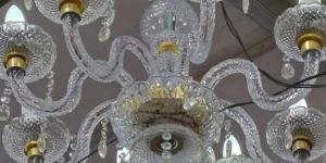 Hanging Jhumar Lights Banquet Hall