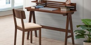 Wooden Study Table with Chair