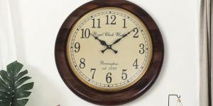 Wooden Wall Clock