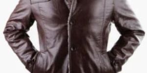 Mens Brown Leather Jacket
