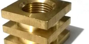Brass Square Insert
