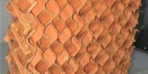 Orange Honeycomb Cooling Pad