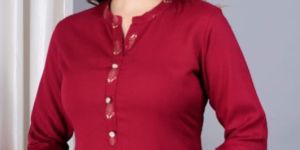 Maroon Carry Sharara Set