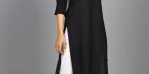 Solid Plain Pant Kurta Set