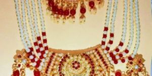 Traditional Antique Gold Plated Necklace