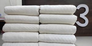 Pure Cotton White Hakoba Fabric