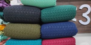 RAYON EMBROIDERY FABRIC