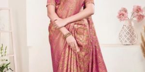 Women Viscose Silk Saree