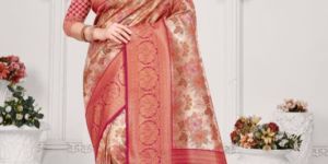 Women Viscose Silk Saree