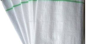 Rectangular White PP Woven Laminated Bag