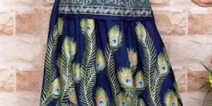 Morpankh Print Ladies Fancy Skirt