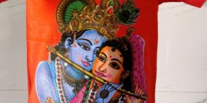 Radhe Radhe Print Ladies T-Shirt