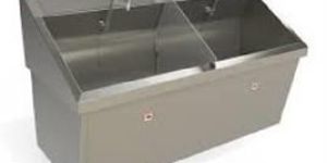Surgical Scrub Sink with Double Bowls
