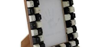 Waste Computer Keyboard Key Table Top Photo Frame