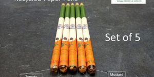 Write Green Tricolour Plantable Recycled Paper Pen