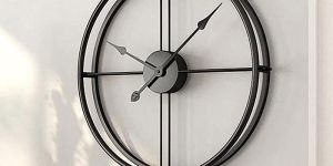 Iron Wall Clock