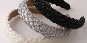 Girls Beaded Headband