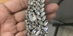 Swarovski Beaded Brooch Pin