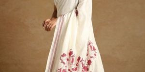 Ladies Cotton Embroidery Saree