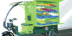 Battery Operated Electric Vegetable Cart