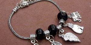 Adjustable Quirky Whimsy Sterling Silver Bracelet