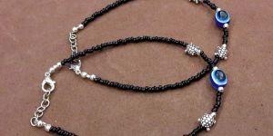 Handcrafted Adjustable Mystic Turtle Evil Eye Anklets