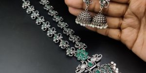 Oxidized Necklace Set