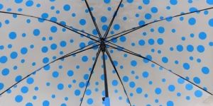 21 Inch PVC Polka Dot Kids Umbrella