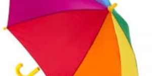 Bi-Color Two Fold Umbrella
