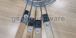 Stainless Steel Wooden Handle Jhara