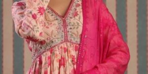 Naira Cut Anarkali Set