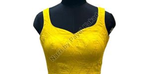 Yellow Cotton Blouse