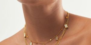 Moonstone Necklace Set