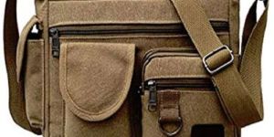 Mens Cotton Canvas Side Bags