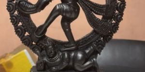 Wooden Nataraja Statue