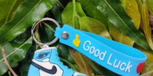 Silicone Shoe Keychain