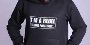 Mens Stylish Printed Hoodie