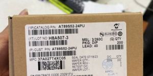 at89s52-24pu microcontroller ic