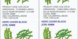 Circular Type of HDPE Cover Blocks