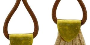Leather Tassel Earring