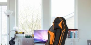 Wrath Footrest Edition Orange Rekart Gaming Chair