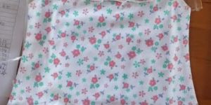 Printed Sleeveless Cotton Frock