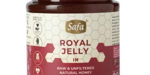 Royal Jelly Honey Royal Jelly in Safa Sidr Honey Long Lasting Energy, Vitality to Enhance Workout & Exercise Antioxidant, Anti-aging